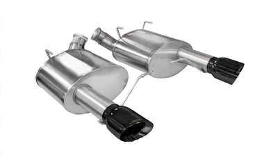 2.5in Axle-Back Dual Rear Exit w/Single 3.5in Tips <br> 2011-2014 Ford Mustang