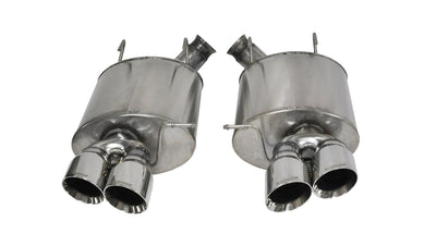 2.5in Axle-Back Dual Rear Exit with Turn Downs <br> 2013-2014 Ford Mustang