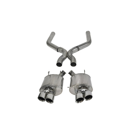 2.5in Axle-Back Dual Rear Exit W/ Single 3.5in Tips <br> 2013-2014 Ford Mustang