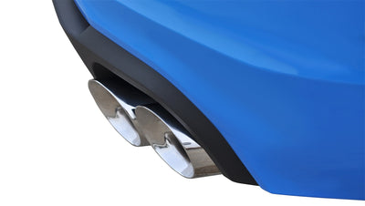 2.5in Axle-Back Dual Rear Exit W/ Single 3.5in Tips <br> 2013-2014 Ford Mustang