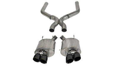 2.5in Axle-Back Dual Rear Exit W/ Single 3.5in Tips <br> 2013-2014 Ford Mustang