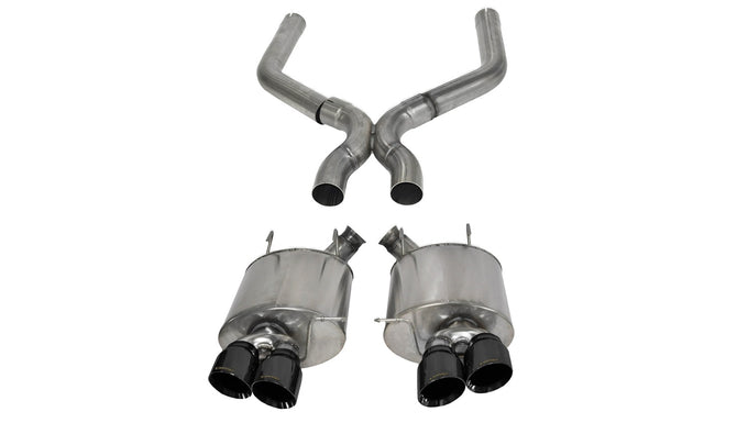 2.5in Axle-Back Dual Rear Exit W/ Single 3.5in Tips <br> 2013-2014 Ford Mustang