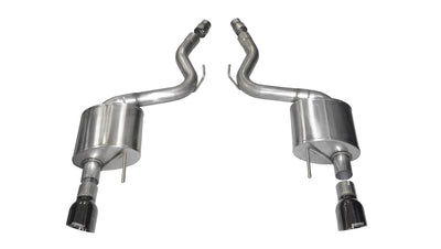 2.5in Axle-Back Dual Rear Exit w/ Single 3.5in Tips <br> 2015-2017 Ford Mustang