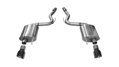 2.75in Axle-Back Dual Rear Exit without Tips <br> 2015-2017 Ford Mustang