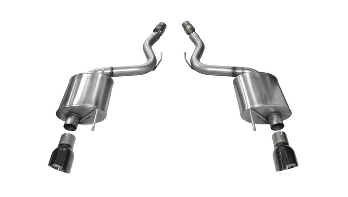 2.75in Axle-Back Dual Rear Exit without Tips <br> 2015-2017 Ford Mustang