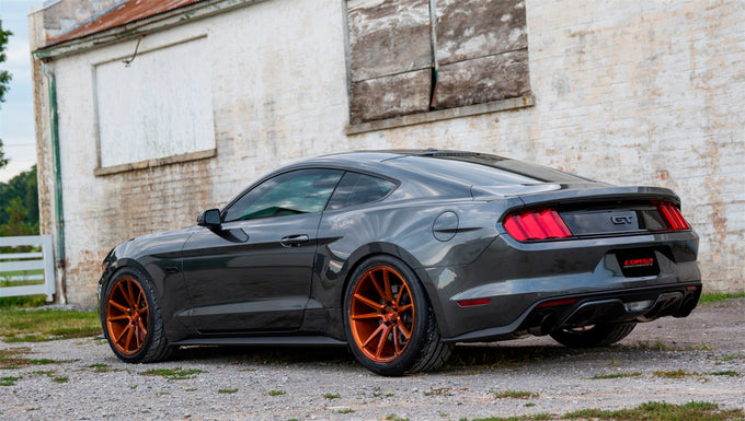 2.75in Axle-Back Dual Rear Exit without Tips <br> 2015-2017 Ford Mustang