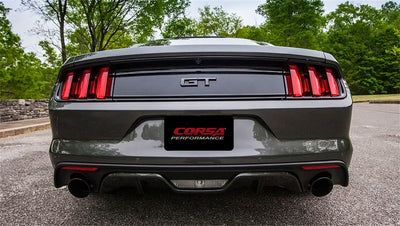 2.75in Axle-Back Dual Rear Exit without Tips <br> 2015-2017 Ford Mustang