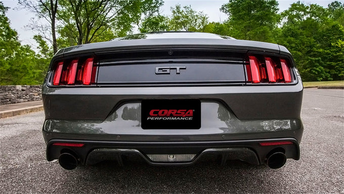 2.75in Axle-Back Dual Rear Exit without Tips <br> 2015-2017 Ford Mustang