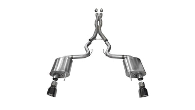 3in Cat-Back Dual Rear Exit W/ 4.5in Tips <br> 2015-2017 Ford Mustang