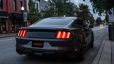 3in Cat-Back Dual Rear Exit W/ 4.5in Tips <br> 2015-2017 Ford Mustang