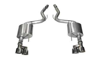 2.5in Axle-Back Dual Rear Exit w/Single 3.5in Tips <br> 2015-2018 Ford Mustang