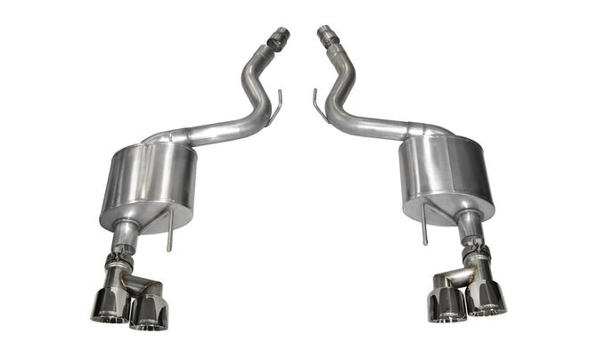 2.5in Axle-Back Dual Rear Exit w/Single 3.5in Tips <br> 2015-2018 Ford Mustang
