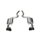 2.5in Axle-Back Dual Rear Exit with Turn Downs <br> 2015-2018 Ford Mustang