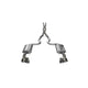 3in Cat-Back Dual Rear Exit w/ 4in Polished Tips <br> 2015-2017 Ford Mustang