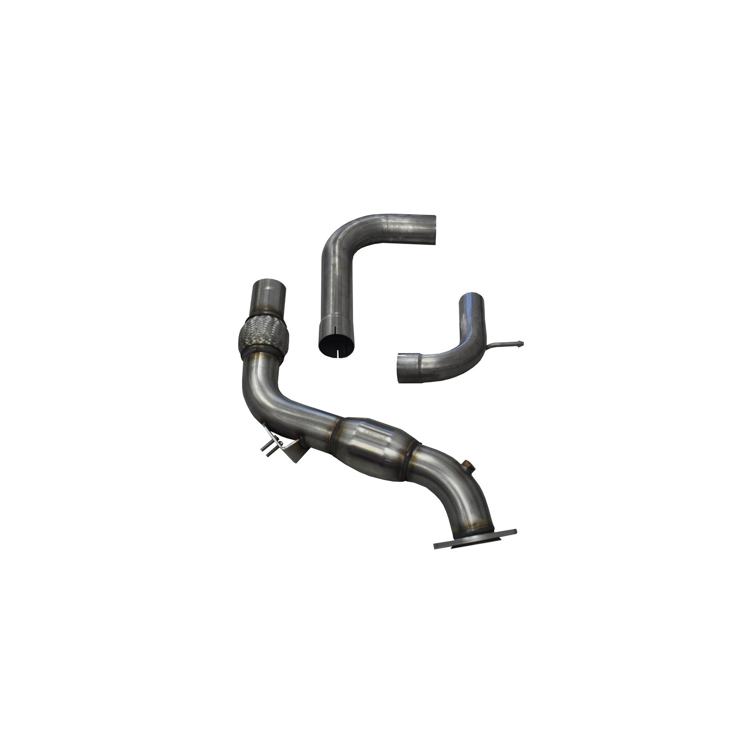 3in High-Flow Catted Downpipe <br> 2015-2020 Ford Mustang
