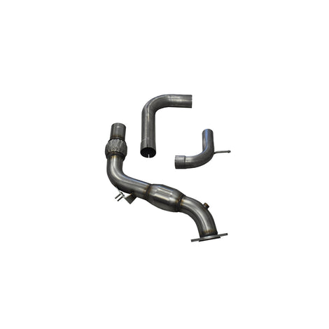 3in High-Flow Catted Downpipe <br> 2015-2020 Ford Mustang