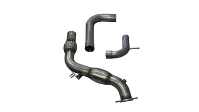 3in High-Flow Catted Downpipe <br> 2015-2020 Ford Mustang