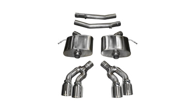 2.5in Axle-Back Dual Rear Exit with Turn Downs <br> 2016-2019 Cadillac CTS