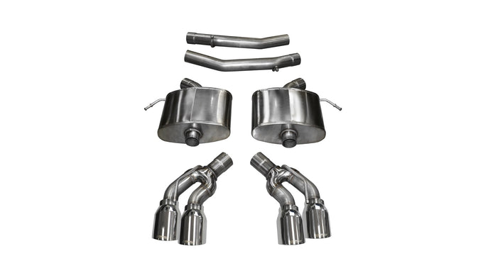 2.5in Axle-Back Dual Rear Exit with Turn Downs <br> 2016-2019 Cadillac CTS