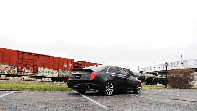 2.5in Axle-Back Dual Rear Exit with Turn Downs <br> 2016-2019 Cadillac CTS