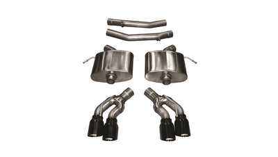 2.5in Axle-Back Dual Rear Exit with Turn Downs <br> 2016-2019 Cadillac CTS