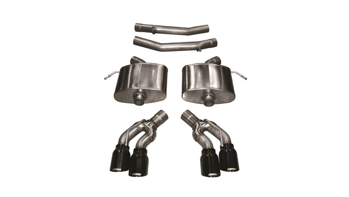 2.5in Axle-Back Dual Rear Exit with Turn Downs <br> 2016-2019 Cadillac CTS