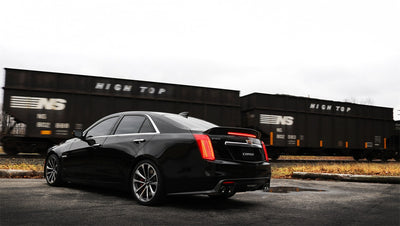 Twin 4.0in. Polished Pro-Series Tip Kit <br> 2016-2019 Cadillac CTS