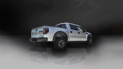 3in Cat-Back Single Exit w/ 4in Tips <br> 2011-2014 Ford F-150