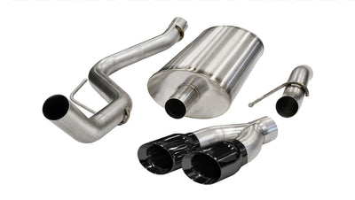 3in Cat-Back Single Exit w/ 4in Tips <br> 2009-2010 Ford F-150