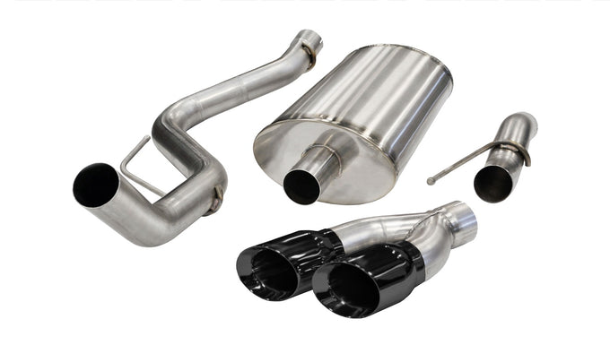 3in Cat-Back Single Exit w/ 4in Tips <br> 2009-2010 Ford F-150