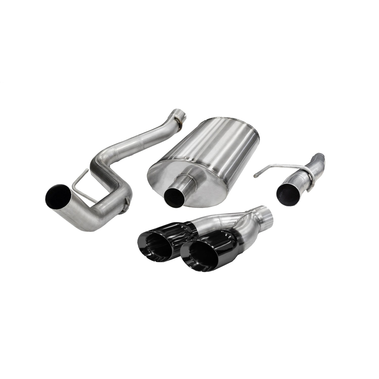 3in Cat-Back Single Exit w/ 4in Tips <br> 2011-2014 Ford F-150