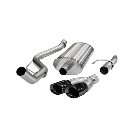 3in Cat-Back Single Exit w/ 4in Tips <br> 2011-2014 Ford F-150