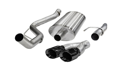 3in Cat-Back Single Exit w/ 4in Tips <br> 2011-2014 Ford F-150