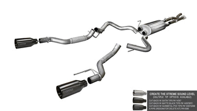 2.75in. X-Pipe Resonator Delete Kit <br> 2017-2020 Ford F-150