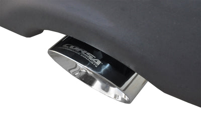 3in Cat-Back Dual Rear Exit w/ 4.5in Polished Tips <br> 11-23 Ram 1500 19-23 1500 Classic
