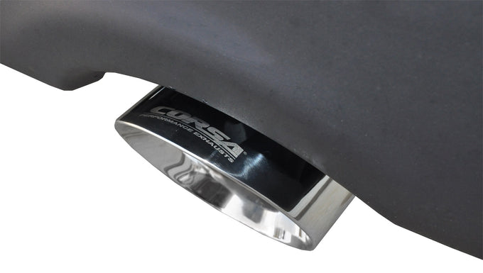 3in Cat-Back Dual Rear Exit w/ 4.5in Polished Tips <br> 11-23 Ram 1500 19-23 1500 Classic