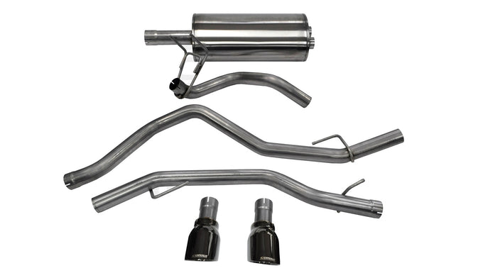 3in Cat-Back Dual Rear Exit W/ 4.5in Tips <br> 11-23 Ram 1500 19-23 1500 Classic