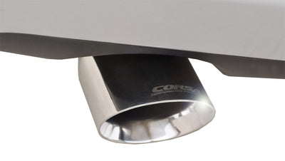 2.5in Cat-Back Dual Rear Exit w/ 4in Polished Tip <br> 11-14 Chrysler 300, Dodge Avenger