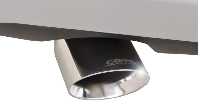 2.5in Cat-Back Dual Rear Exit w/ 4in Polished Tip <br> 11-14 Chrysler 300, Dodge Avenger