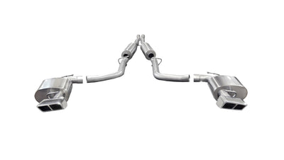 2.75in Cat-Back Dual Rear Exit w/ GTX2 Polished Tips <br> 2011-2014 Dodge Challenger