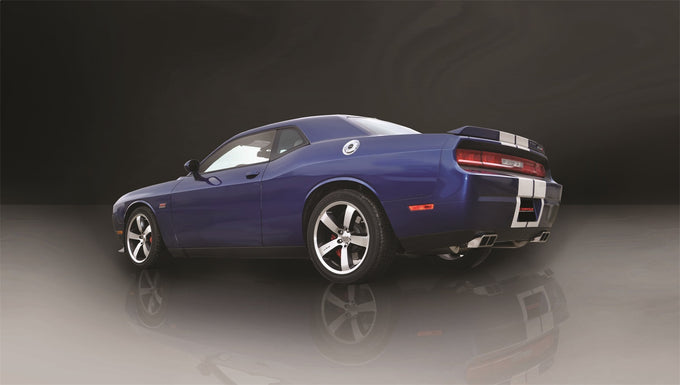 2.75in Cat-Back Dual Rear Exit w/ GTX2 Polished Tips <br> 2011-2014 Dodge Challenger