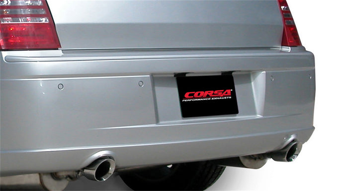 2.5in Cat-Back Dual Rear Exit with Single 3.5in Tips <br> 05-10 Chrysler 300, Dodge Charger Magnum
