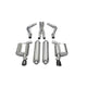 2.5in Cat-Back Dual Rear Exit W/ Single 3.5in Tips <br> 05-10 Chrysler 300, Dodge Charger Magnum