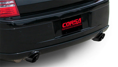 2.75in Cat-Back Dual Rear Exit W/ Single 4in Tips <br> 08-10 Chrysler 300 06-10 Dodge Charger Magnum