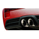 2.5in Cat-Back Dual Center Rear Exit w/ 4in Tip <br> 2006-2010 Jeep Grand Cherokee