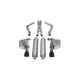 2.75in Cat-Back Dual Rear Exit W/ Single 4.5in Tips <br> 12-14 Dodge Charger, Chrysler 300