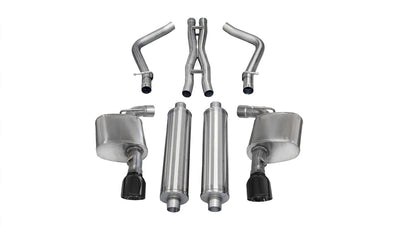 2.75in Cat-Back Dual Rear Exit W/ Single 4.5in Tips <br> 12-14 Dodge Charger, Chrysler 300