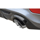 2.75in Cat-Back Dual Rear Exit w/Single 4.5in Tips <br> 2012-2021 Jeep Grand Cherokee