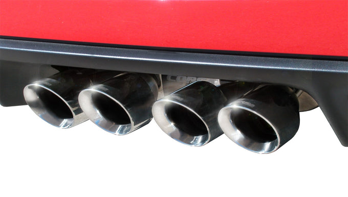 2.5in Cat-Back Dual Rear Exit with Twin 3.5in Tips <br> 2005-2008 Chevrolet Corvette