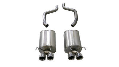 2.5in Axle-Back Dual Rear Exit W/ Single 3.5in Tips <br> 2009-2013 Chevrolet Corvette